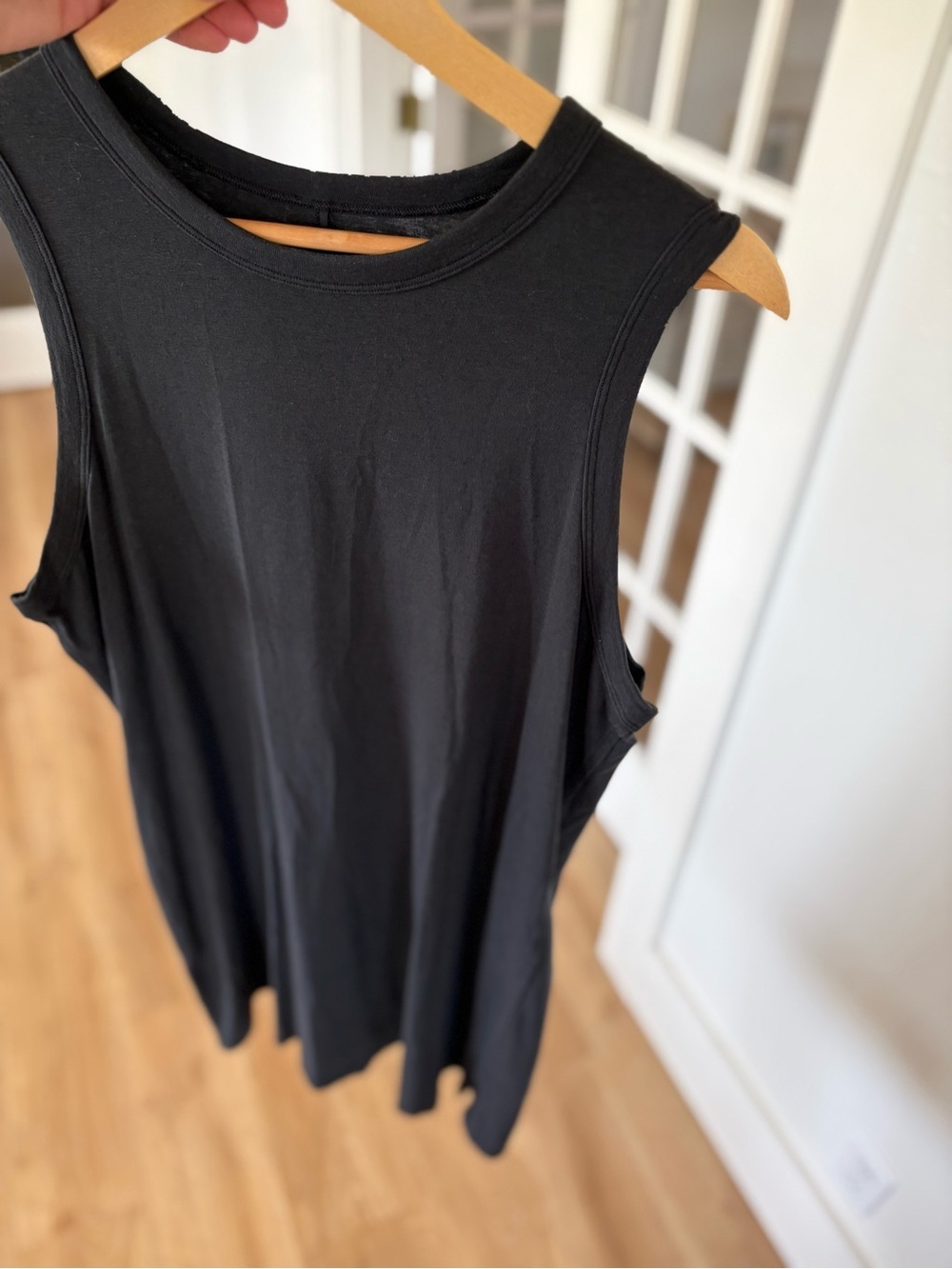 Lululemon athletica Black Sleeveless Shift Mini Dress - Picture 9 of 9